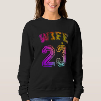 Sudadera Fiesta de compromiso de la esposa, esposa a juego