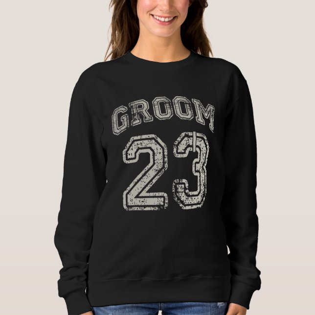 Sudadera Fiesta de compromiso del novio Novio coincidente 2 (Anverso)