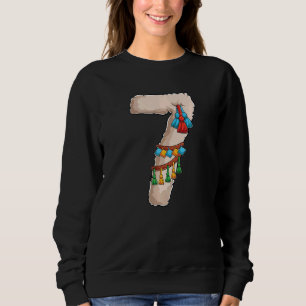 Sudadera Fiesta de cumpleaños 7 de siete años de antigüedad