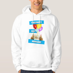 Sudadera Fiesta de cumpleaños de perro de la pradera