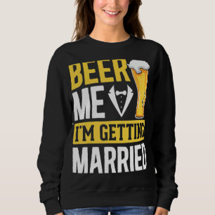 Sudadera Fiesta de Despedida de Soltero Hombre Bebiendo Cer