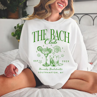 Sudadera Fiesta de Despedida Retro Moderna El Club Bach