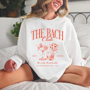 Sudadera Fiesta de Despedida Retro Moderna El Club Bach