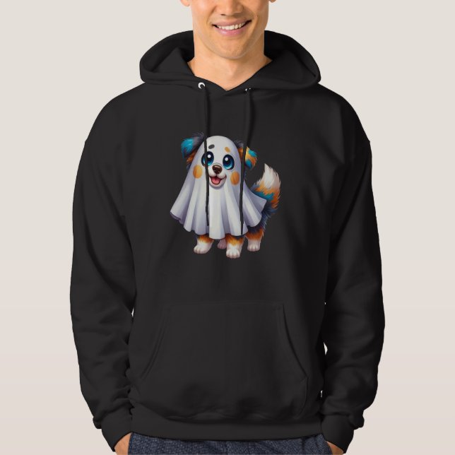 Sudadera Fiesta de disfraces de Halloween para pastores aus (Anverso)