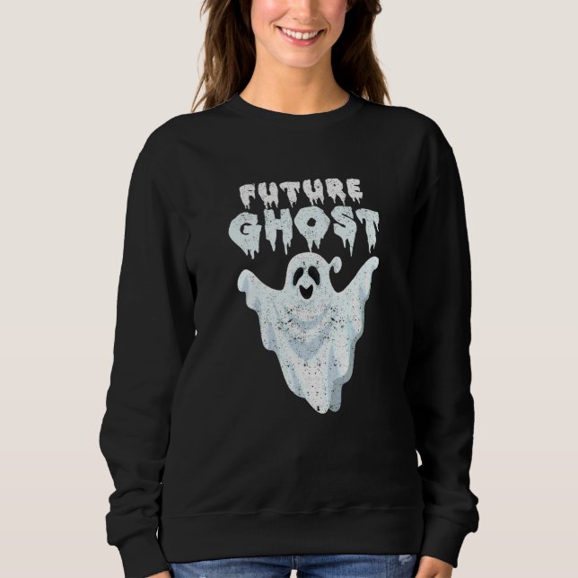 Sudadera Fiesta de fantasmas del futuro de Halloween Fantas (Anverso)