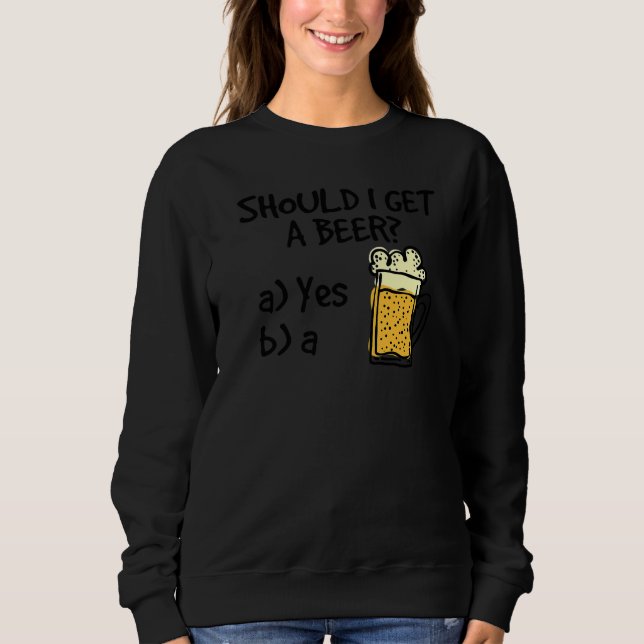 Sudadera Fiesta de Festival de Alcohol de Bebida de Cerveza (Anverso)
