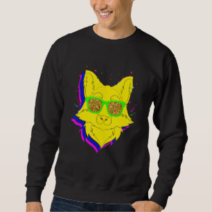 Sudadera Fiesta de Gafas de Sol Animal Fresco Animal del Bo