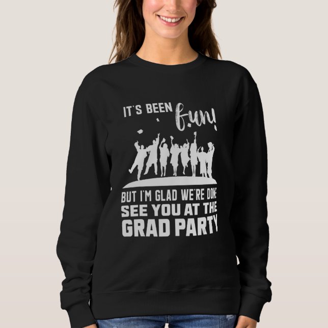 Sudadera Fiesta de Grado de Educación Secundaria Básica (Anverso)