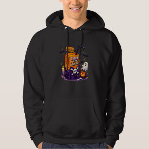 Sudadera Fiesta de Halloween Caja de Jugo Humor Oscuro Lágr
