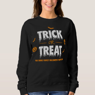 Sudadera Fiesta de Halloween con truco de calabaza o fiesta