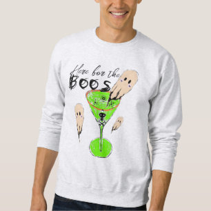 Sudadera Fiesta de Halloween de fantasmas y licor Boos and 