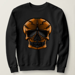 Sudadera Fiesta de Halloween de la Calavera de Calabaza