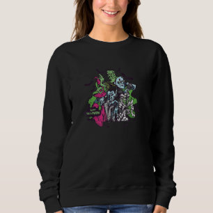 Sudadera Fiesta de Halloween de zombies aterradores para ni
