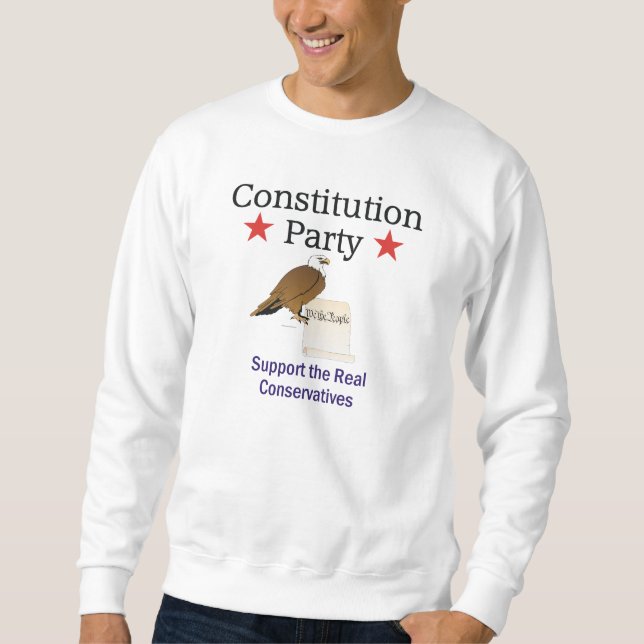 Sudadera Fiesta de la constitución de la CAMISETA (Anverso)