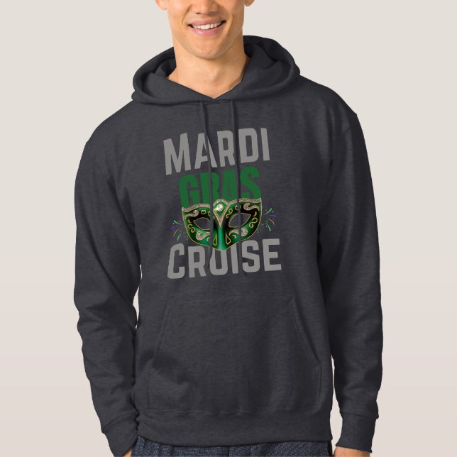 Sudadera Fiesta de la familia Mardi Gras Cruise 2024 (Anverso)
