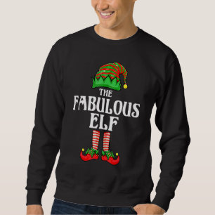 Sudadera Fiesta de Navidad familiar grupal de duendes fabul