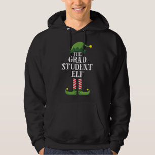 Sudadera Fiesta de Navidades de familia de Grad Student Elf
