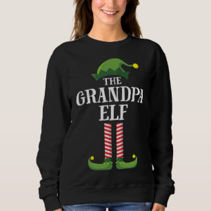 Sudadera Fiesta de Navidades del grupo familiar Grandpa Elf