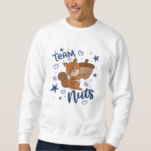 Sudadera Fiesta de nueces de equipo género revelar niño azu