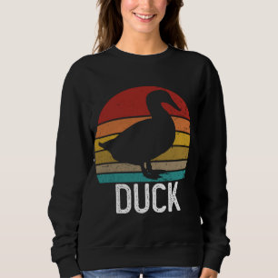 Sudadera Fiesta de pato de los años 90 del Viejo Retro Duck
