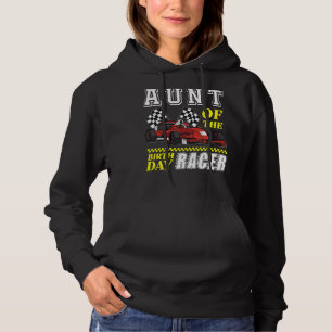 Sudadera Fiesta De Race Car Tía De La Carreras De Racer De