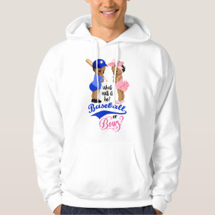 Sudadera Fiesta de Revelación de Género de Béisbol Étnico o