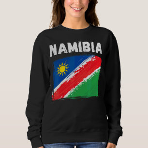 Sudadera Fiesta de senderismo de la bandera de Namibia de 2