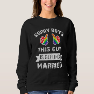 Sudadera Fiesta de Soltero Hombres Orgullo Gay Lgbt Novio N