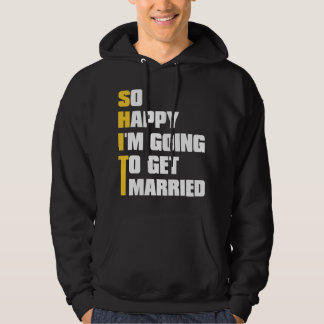 Sudadera Fiesta de Soltero Sarcástica para Hombres Groomsme