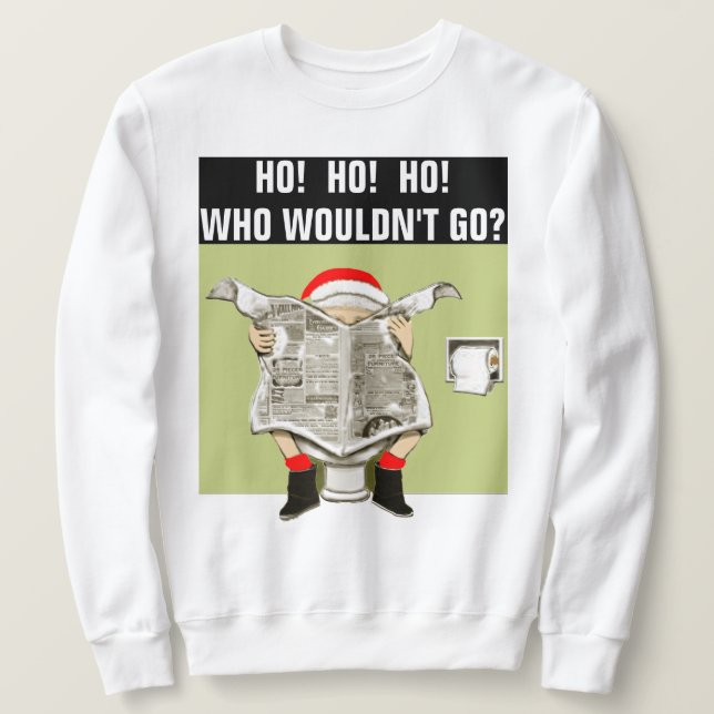 Sudadera Fiesta de suéteres feos de Navidad (Anverso del diseño)