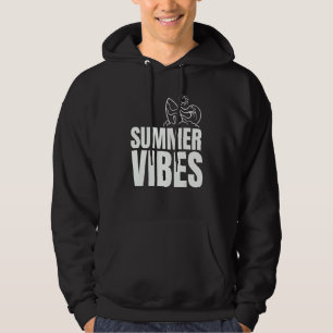 Sudadera Fiesta de Vibraciones de Verano Surfismo en Cuerpo