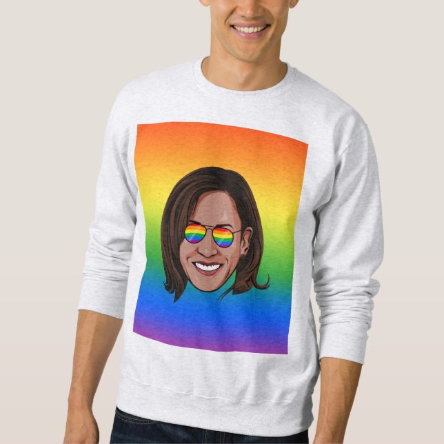 Sudadera Fiesta del Orgullo Kamala Harris (Anverso)
