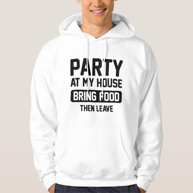 Sudadera Fiesta En Mi Casa (Anverso)
