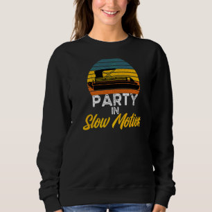 Sudadera Fiesta En Movimiento Lento Pontón Capitán Bote Ser