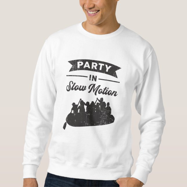 Sudadera Fiesta En Movimiento Lento Río De Cañón (Anverso)