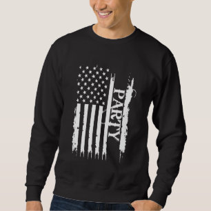 Sudadera Fiesta Estados Unidos con la bandera de Estados Un