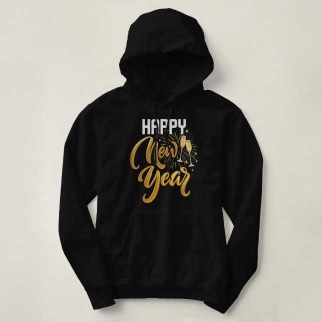 Sudadera Fiesta Feliz Año Nuevo 2023 - Nochevieja Co (Diseño del anverso)