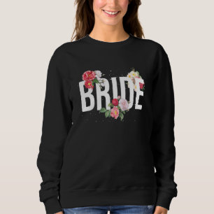 Sudadera Fiesta Floral de Novia Mujeres Regalo de Boda Flor