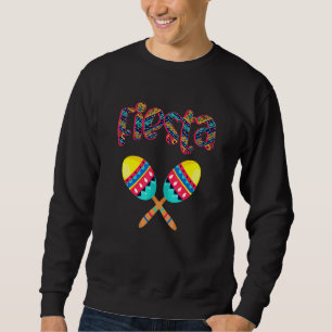 Sudadera Fiesta Maracas Música Latina Mexicana Sombrero Rum
