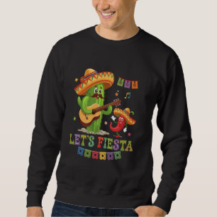 Sudadera Fiesta México Fiesta Taco guitarra Cactus Cinc
