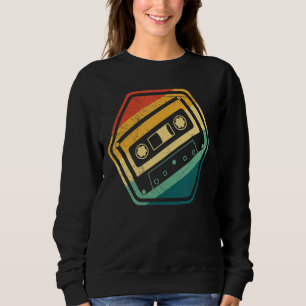 Sudadera fiesta mixtape Music Retro de música en cinta mixt