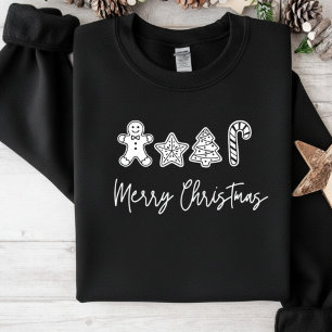 Sudadera Fiesta Navideña de Galletas Feliz Navidad