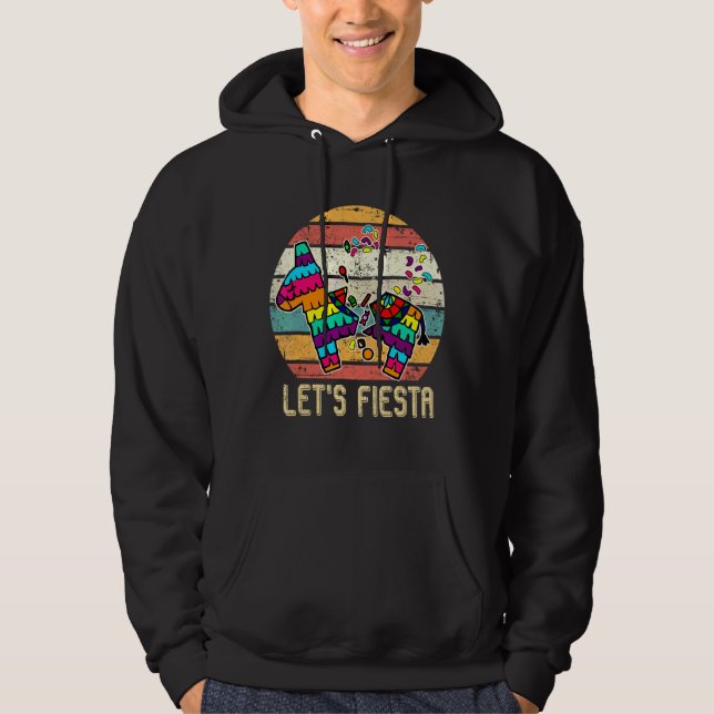 Sudadera Fiesta Pinata Feliz Cinco De Mayo Par (Anverso)