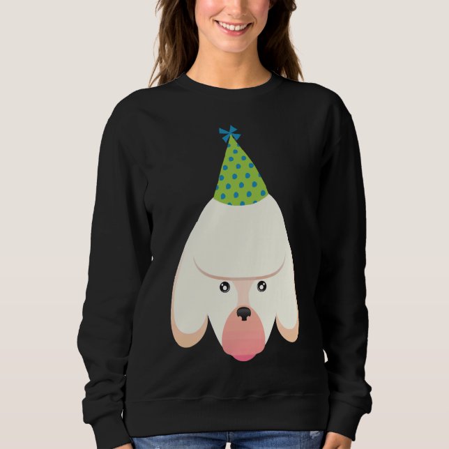 Sudadera Fiesta Poodle (Anverso)