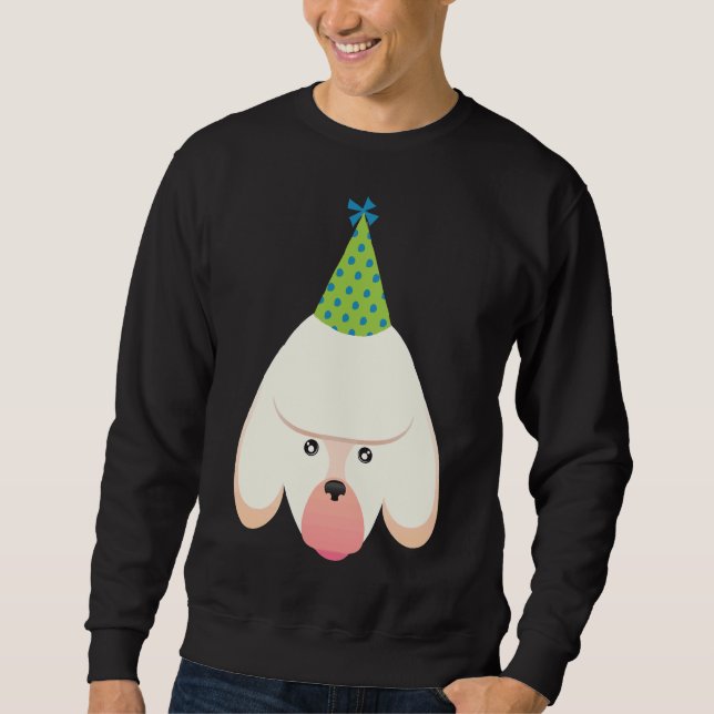 Sudadera Fiesta Poodle (Anverso)