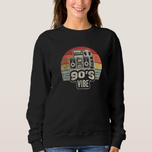 Sudadera Fiesta retro vintage de los años 90 Vibe 1990