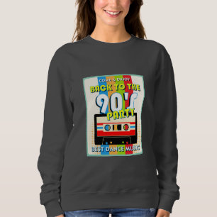 Sudadera Fiesta Retro Vuelve a los 90 Casete Vintage Baile