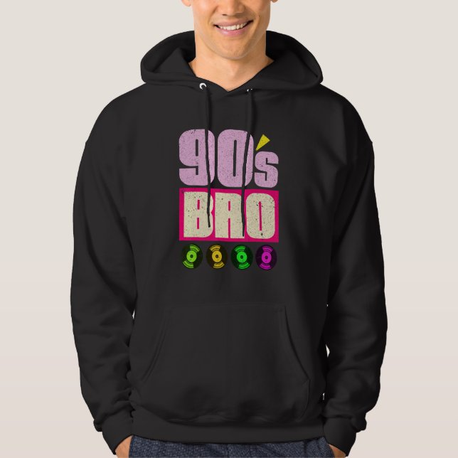 Sudadera Fiesta Temática Novetie de Bro Vinyl 90 (Anverso)