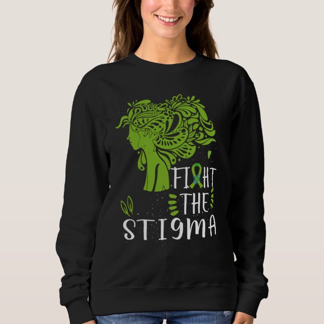 Sudadera Fight The Stigma Mental Health Awareness (Anverso)