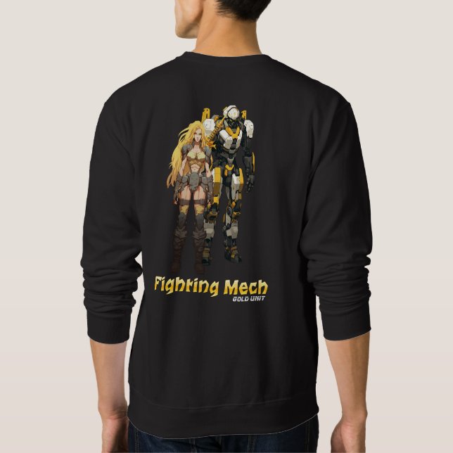 Sudadera Fighting Mech (unidad de oro) (Reverso)